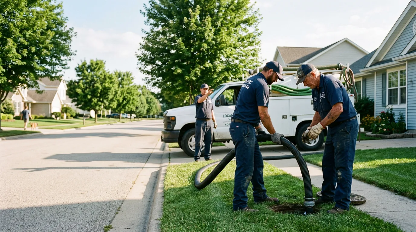 Septic Tank Cleaning in Poyntelle, PA